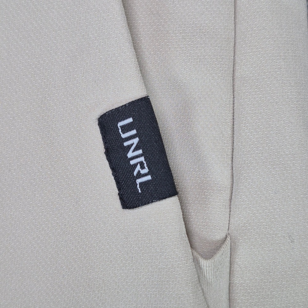 UNRL Performance Pants Apex Mens Large Beige Tan Joggers Athletic Stretch - Picture 8 of 9